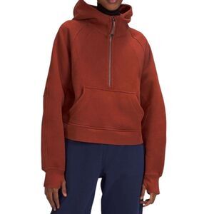 Lululemon Scuba Oversized Half-Zip Hoodie *Date Brown